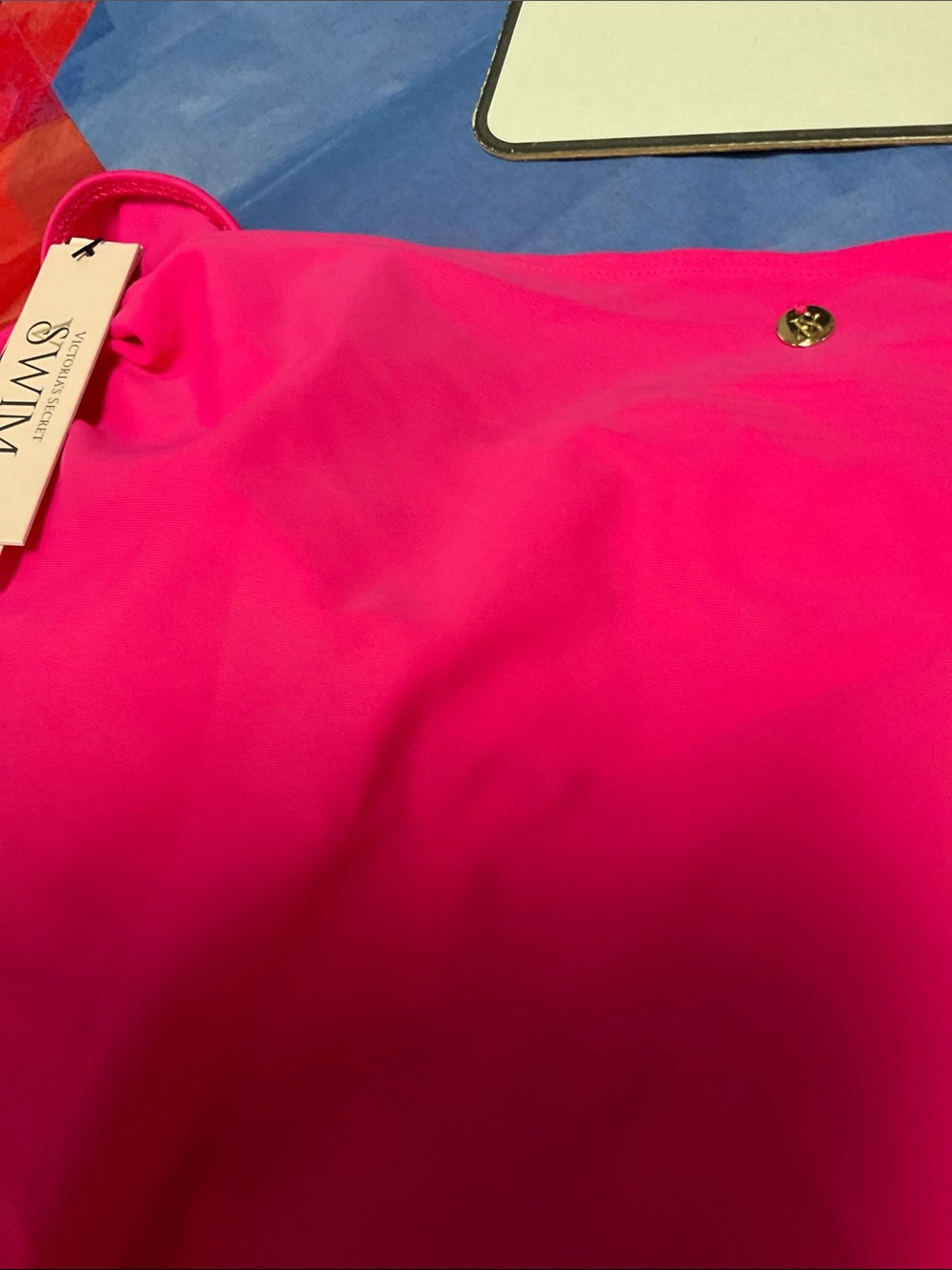 🍄 Victoria's Secret PINK Hot Pink Swim Sarong Cover-Up - Picture 7 of 7